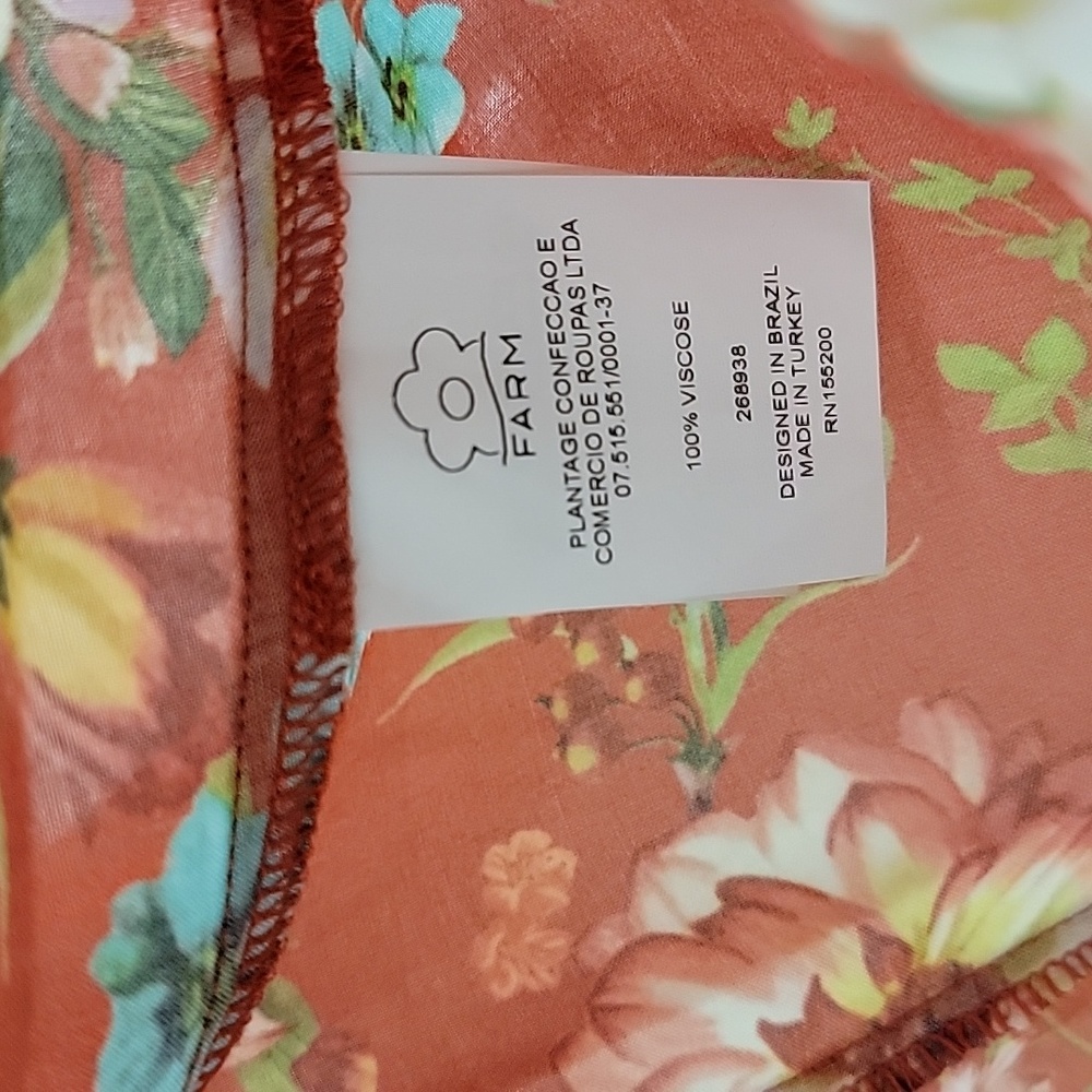 Farm Rio x Anthropologie Floral Wrap Dress - Picture 6 of 12